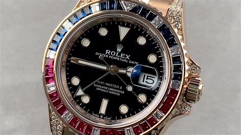 rolex gmt master 2 diamond bezel|rolex gmt pepsi diamond bezel.